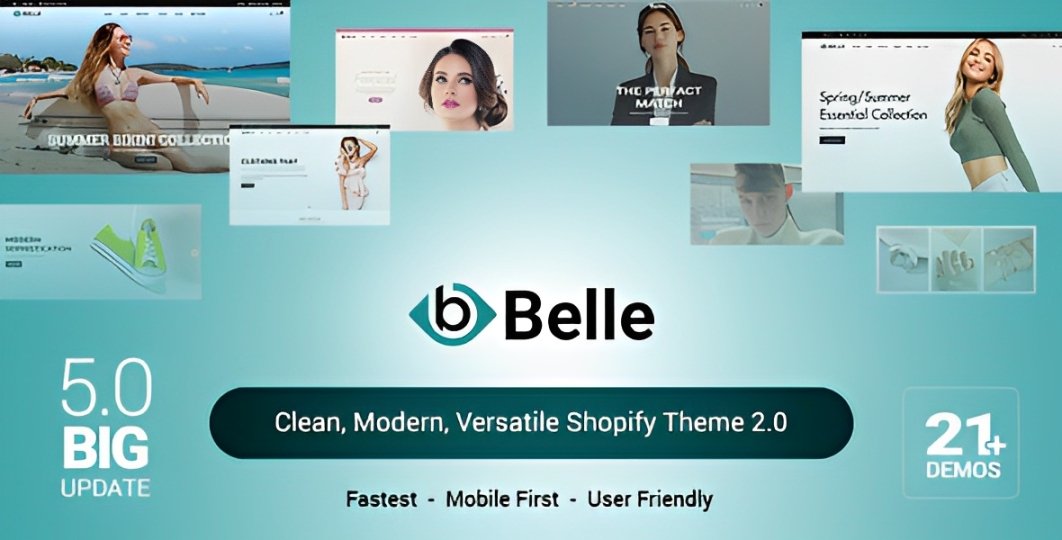 Belle - Clean, Modern, Versatile Shopify Theme 2.0