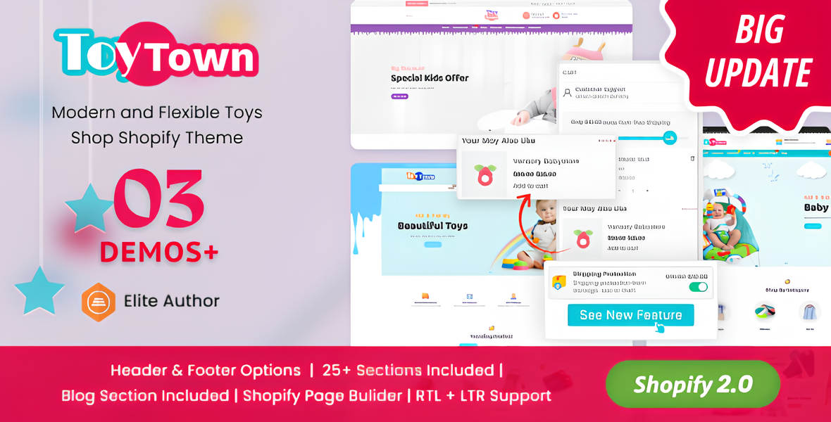 Toytown - Kids Clothing & Toys Shopify Theme