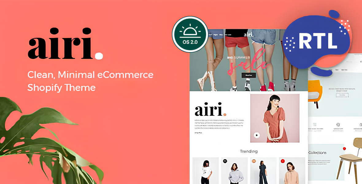 Minimal Shopify Theme - Airi
