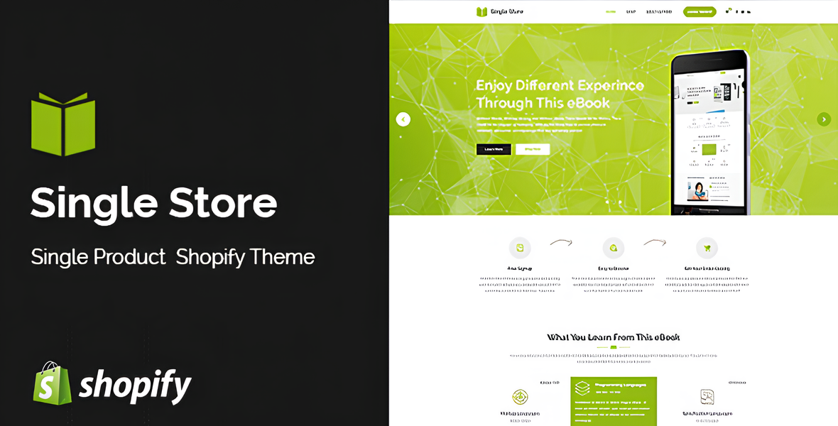 Single Store | A modular layout for perfect one-page stores