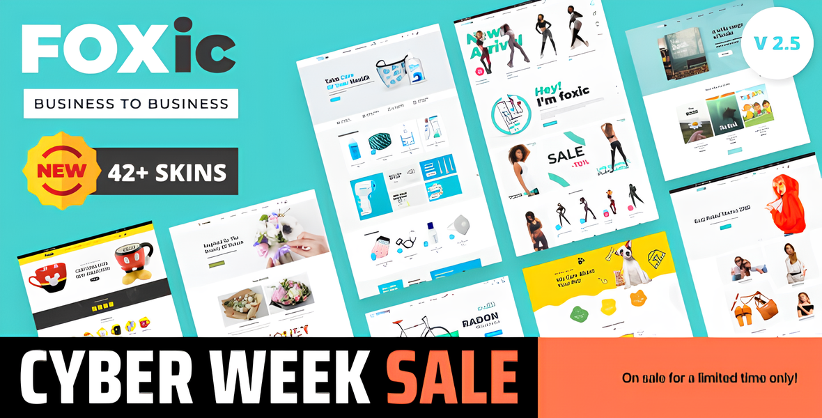 Foxic - Modern and Clean, Multipurpose Shopify Theme
