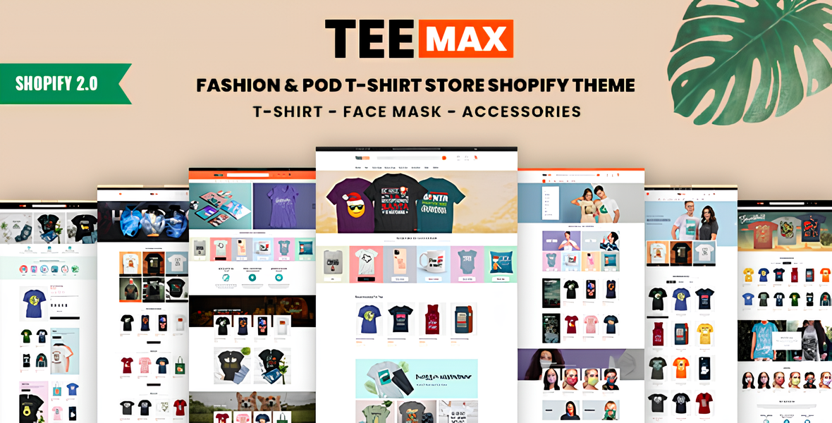 TeeMax | Fashion & POD T-Shirt Store Shopify Theme