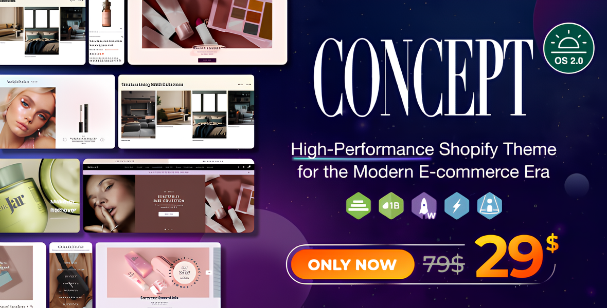 Concept - Sleek, Optimal Shopify Theme OS 2.0