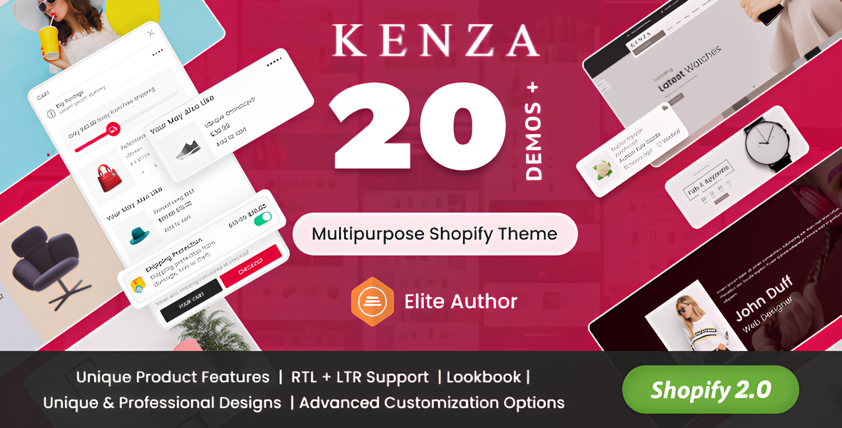 Kenza - Sectioned Multipurpose Shopify Theme