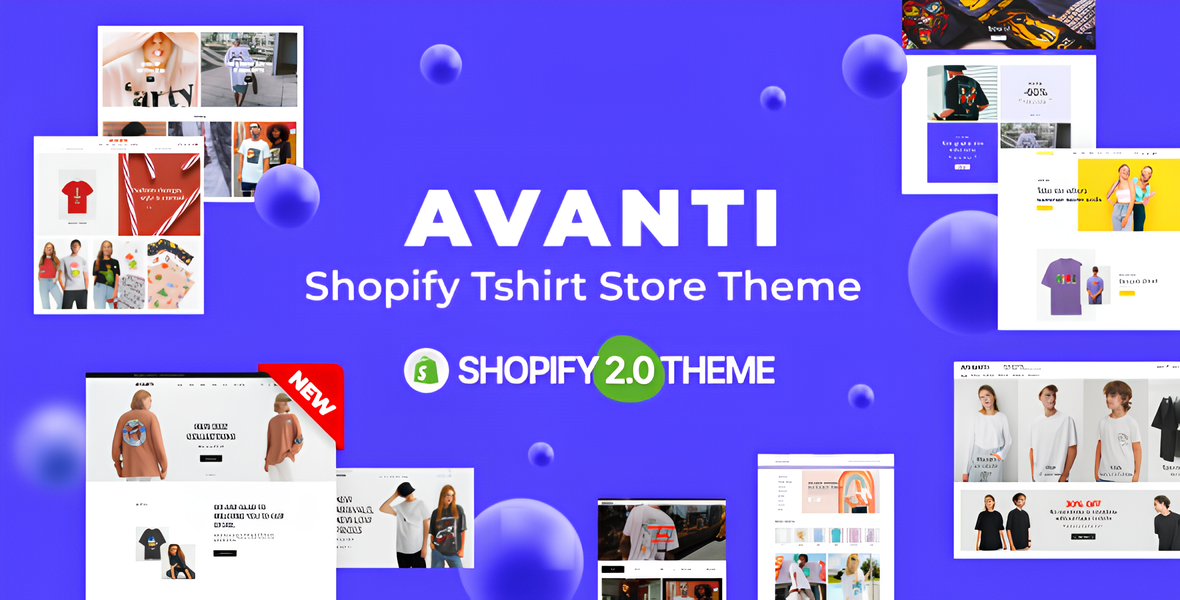 Avanti - Shopify Tshirt Store Theme