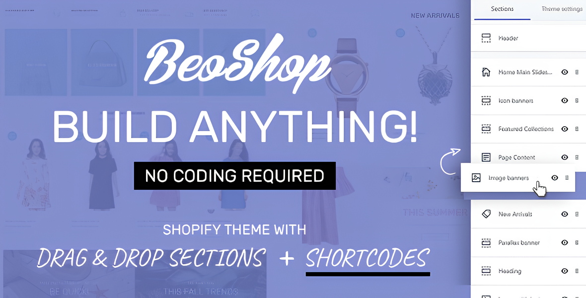 BeoShop - Drag & Drop Responsive Shopify Theme
