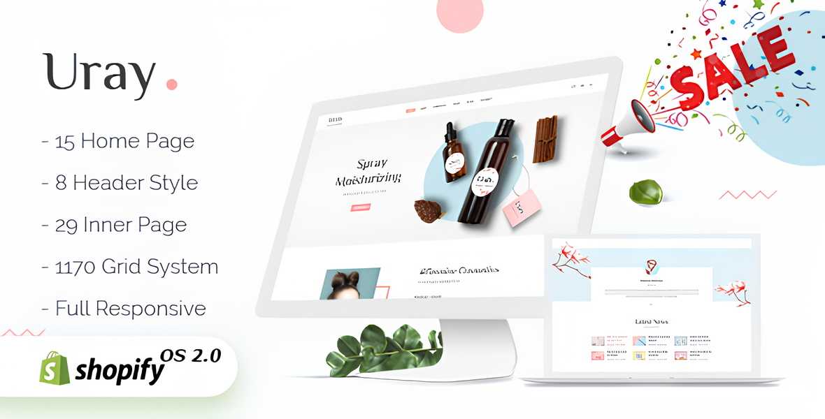 Uray - Fashion, Furniture, Cosmetic & Beauty Shopify Theme