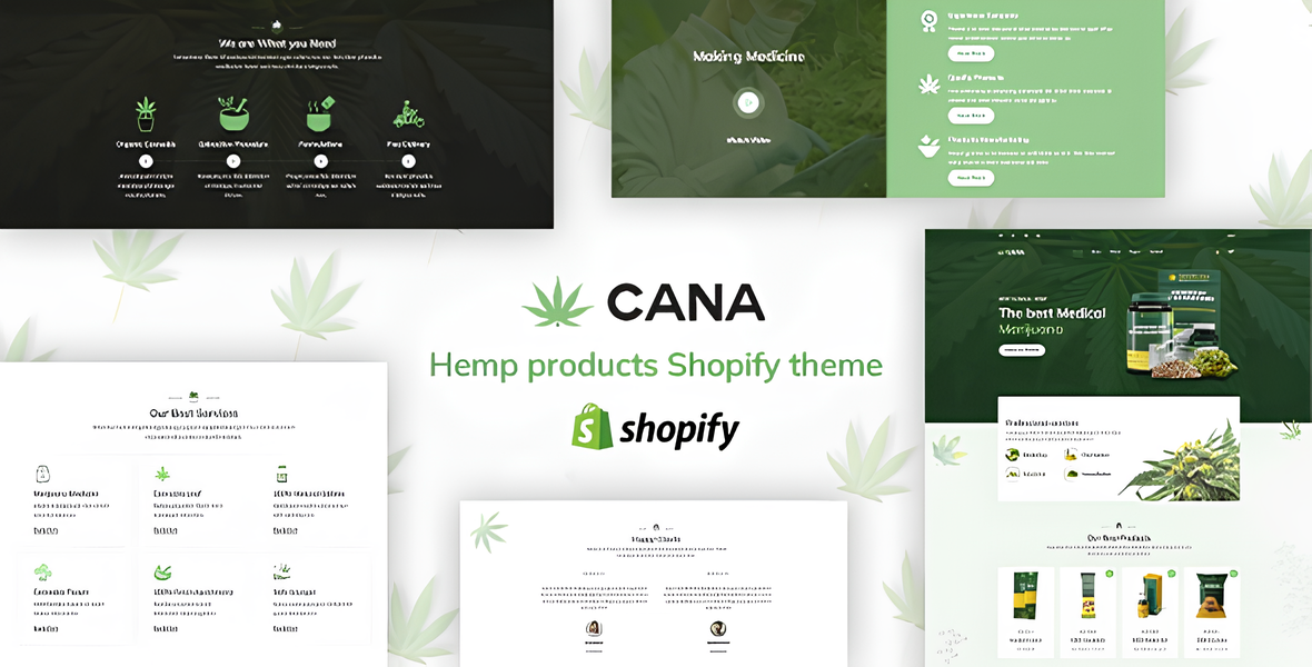 Cana - Medical Marijuana Shopify Theme