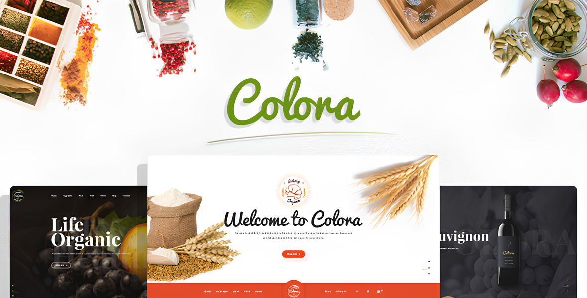 Colora - Responsive Organic, Cosmetic, Garden, Beauty, Food Shopify Theme (Sectioned)
