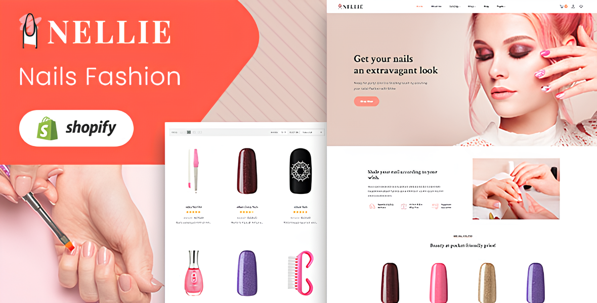 Nellie - Nail, Hair & Beauty Responsive Shopify Theme