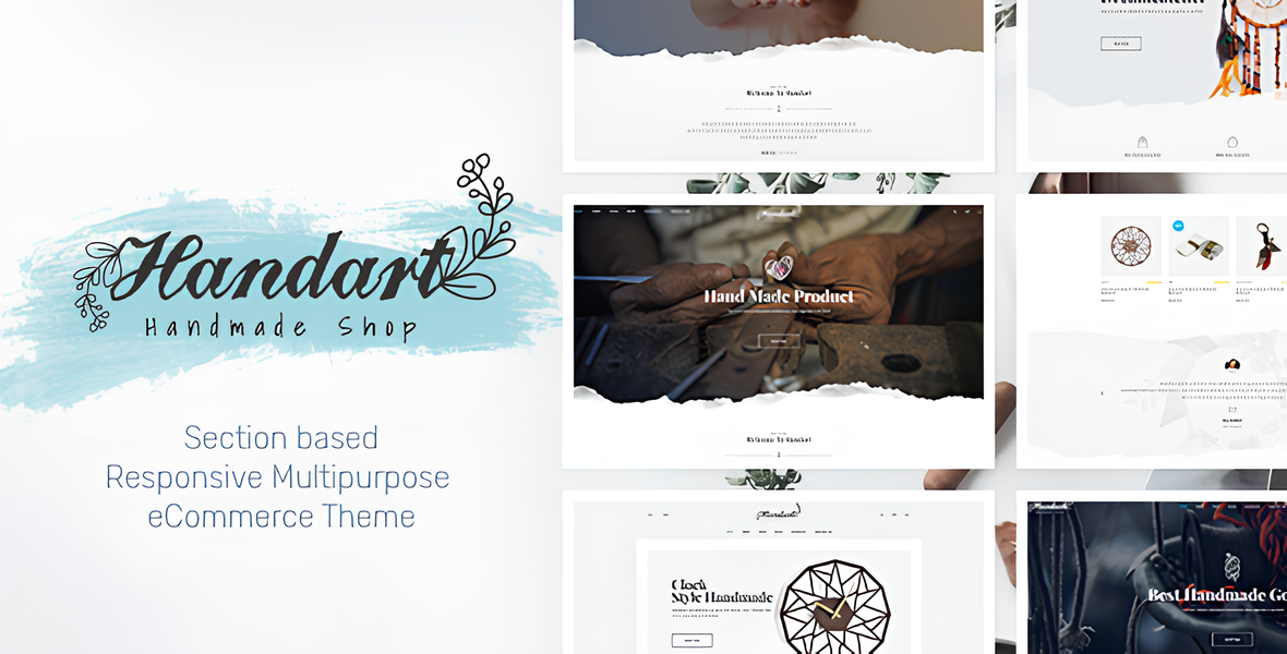 HandArt - Shopify Theme for Artists, Jewelry, ArtWork, Handmade and Artisans