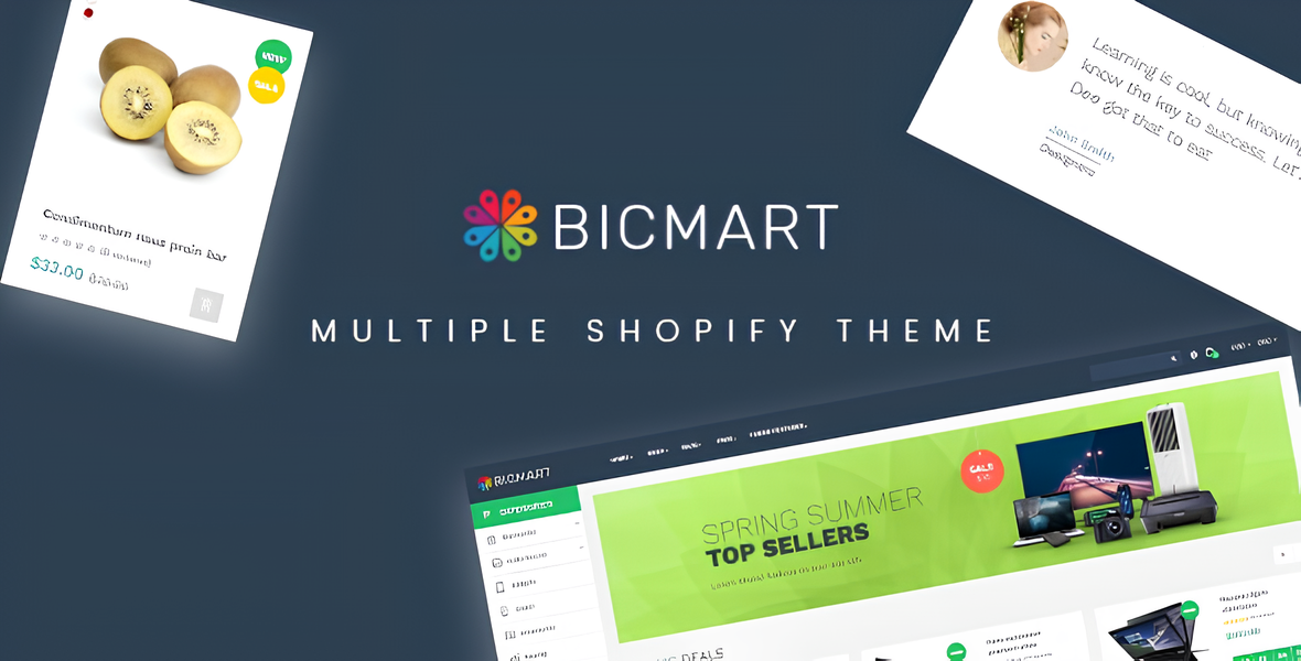 Ap Bicmart Shopify Theme for Hitech | Digital | Food | Drink