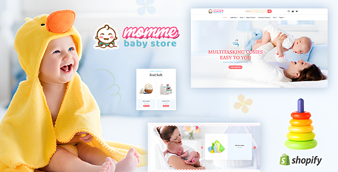 Momme - Kids Store, Baby Shop Shopify Theme
