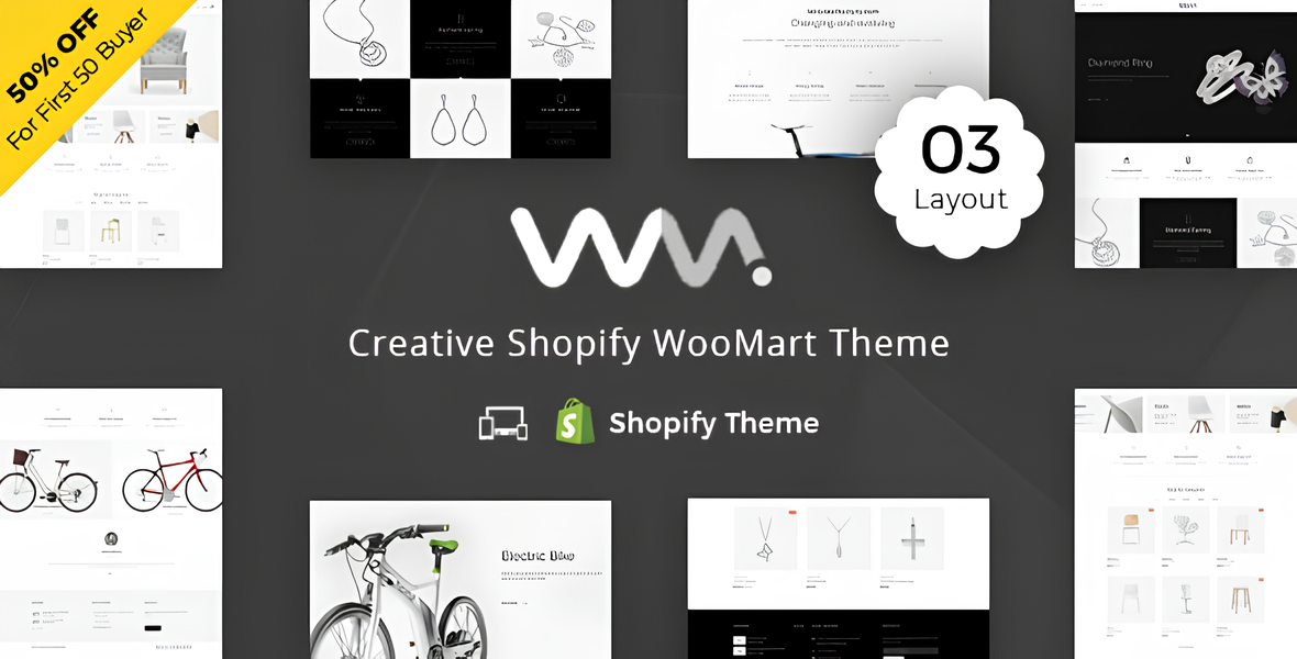 WooMart - Sectioned Multipurpose Shopify Theme
