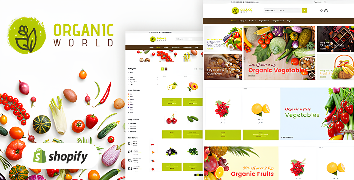 Organic Farmer Shop Shopify Theme