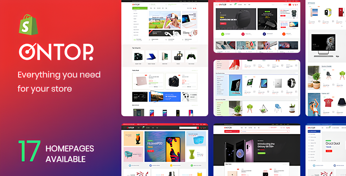 Ap Ontop - Customizer Sections Minimalist Retina Large Inventory Best Premium Shopify Theme 2018
