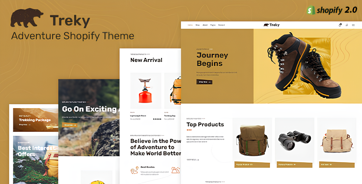 Treky - Trekking & Adventure Store Shopify Theme