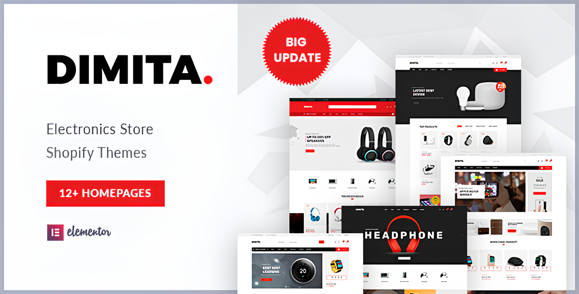 Dimita - Multipurpose Electronics Theme for Shopify