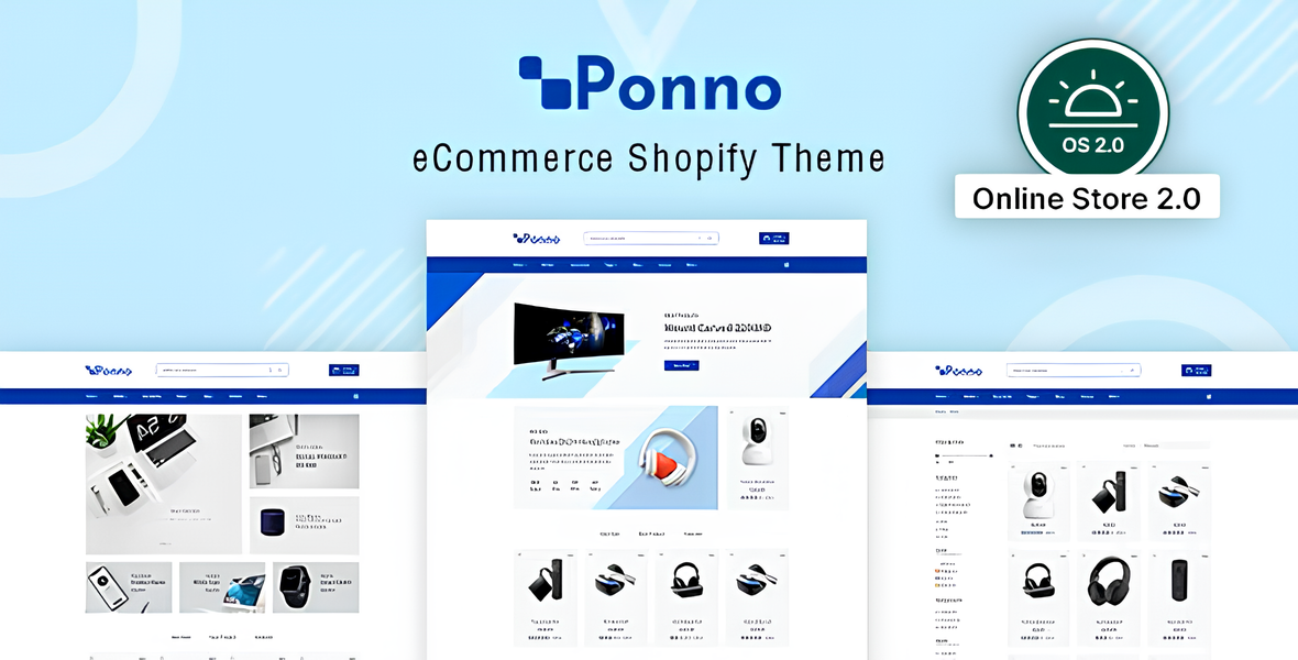 Electronic Stores Shopify Theme - Ponno