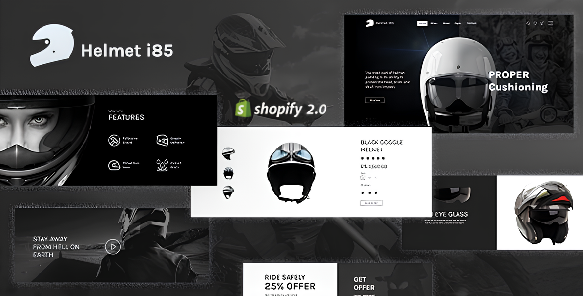 Helmeti - Helmet Store Shopify Theme