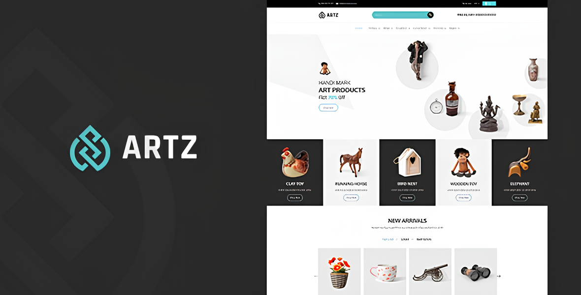 Artz | Art, Handmade Shop Shopify Theme