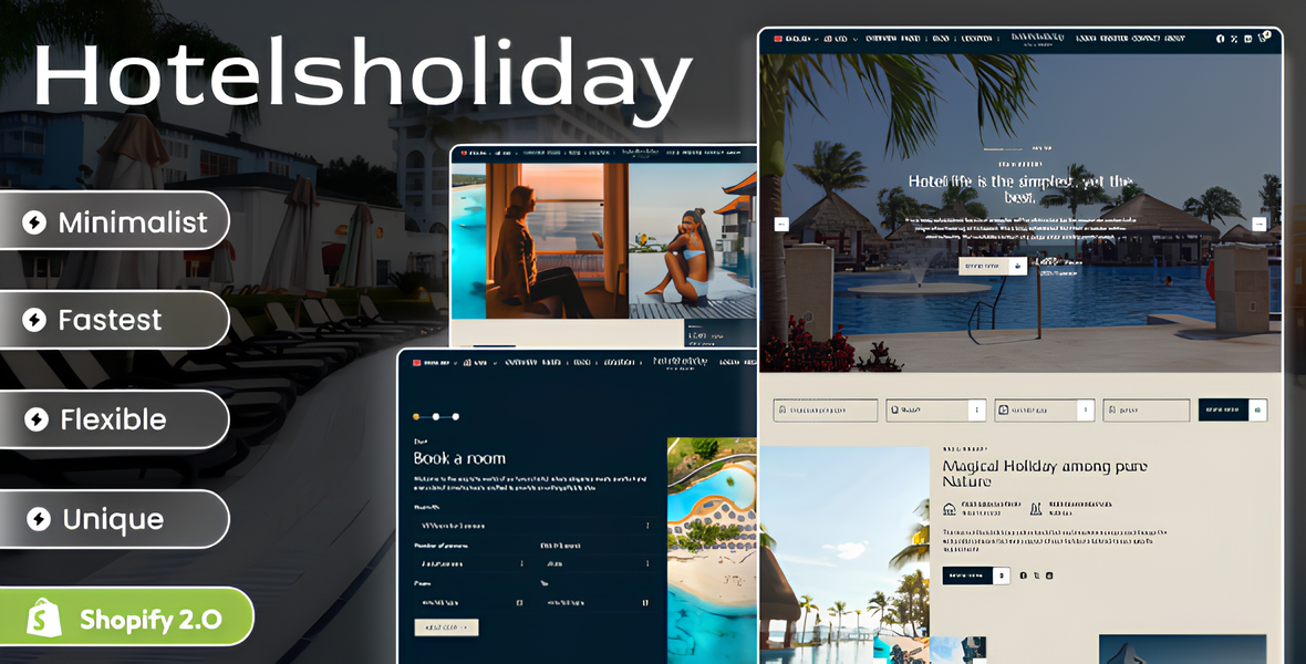 Hotels Holiday - Shopify 2.0 Luxury Hotel Theme