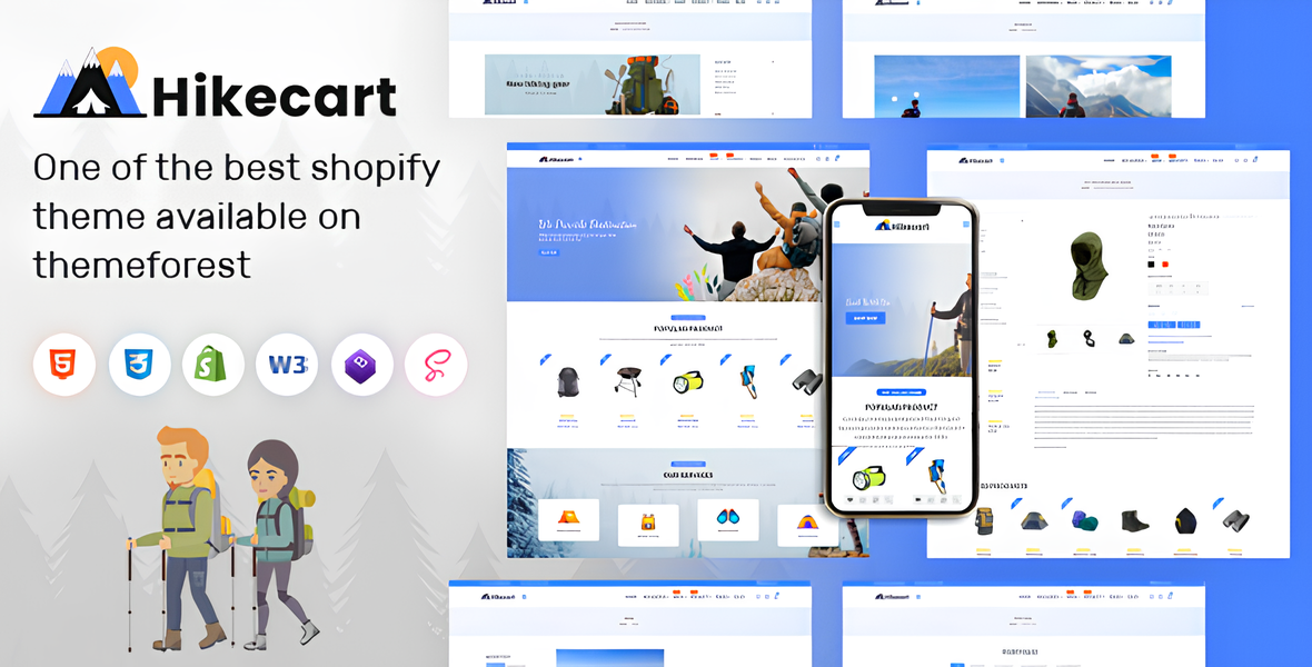 Hikecart - Hiking, Camping & Trekking Shopify Theme OS 2.0